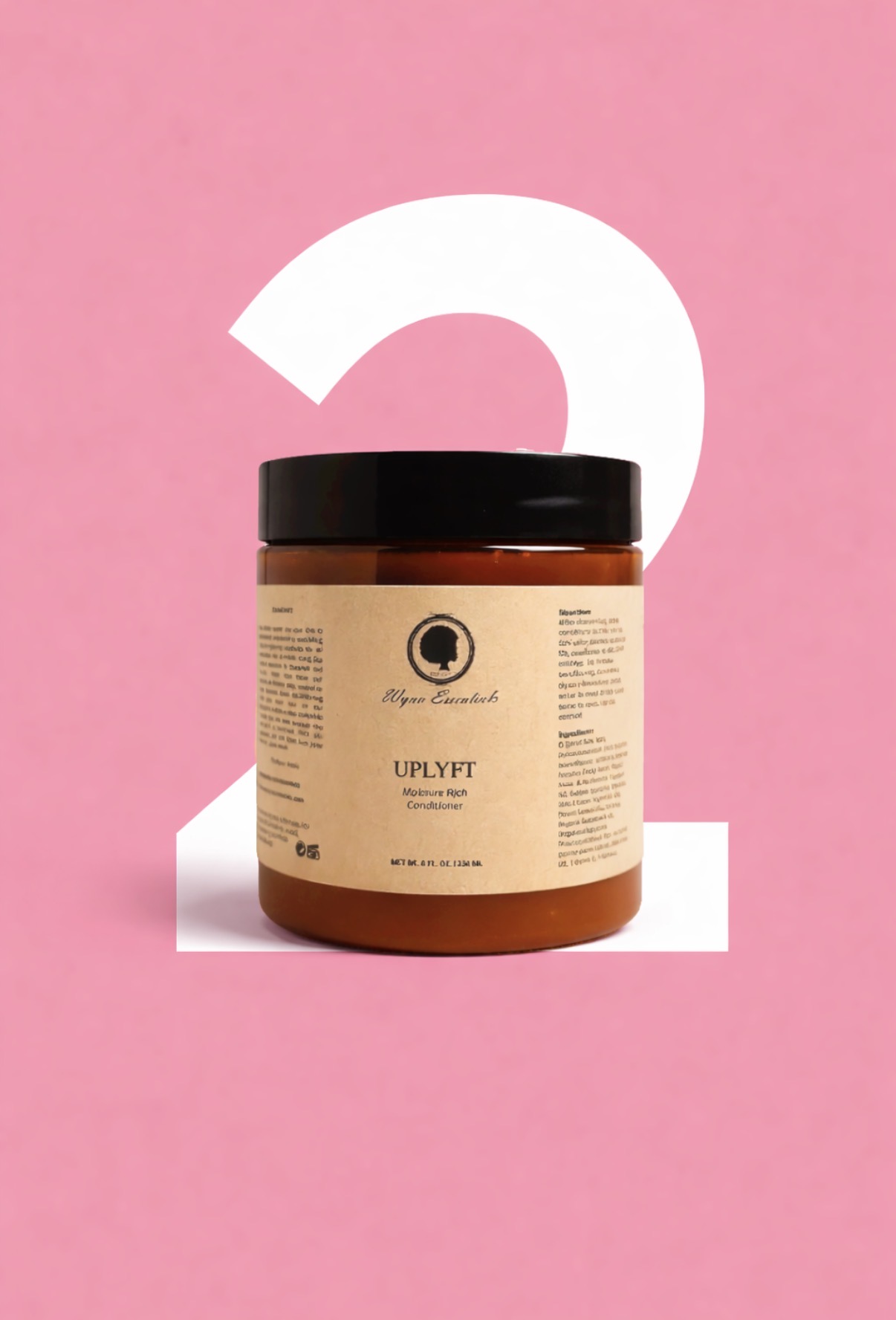 Step 2 of the Hair Wellness Bundle: Uplyft Moisture Rich Conditioner
