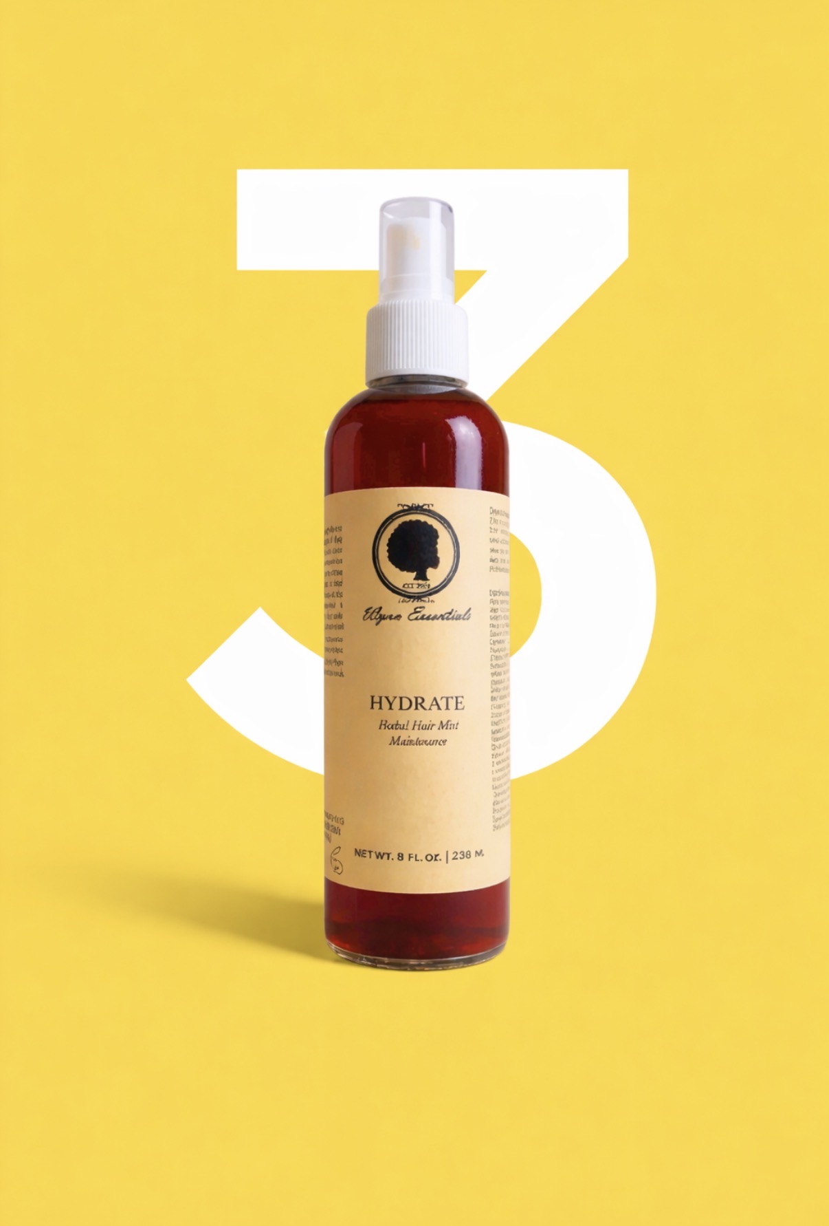 Step 3 of the Hair Wellness Bundle: Hydrate Herbal Hair Mist